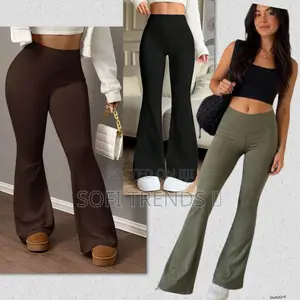 Ladies Flared Leggings