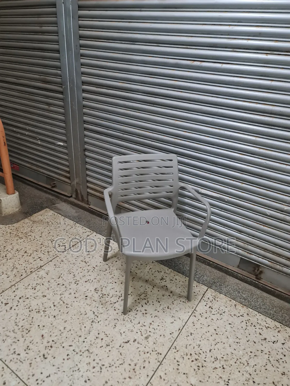 Nexus Plastic Chairs Plastic Chairs for Outdoor Dining Gray