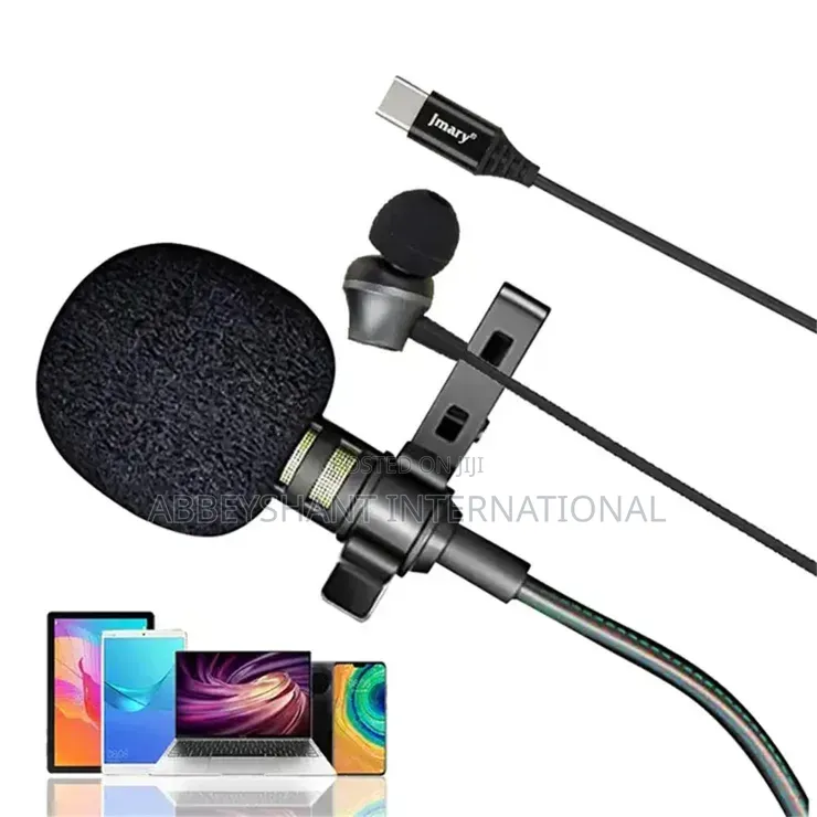 Jmary MC-R2 Lavalier Microphone/Type C Microphone