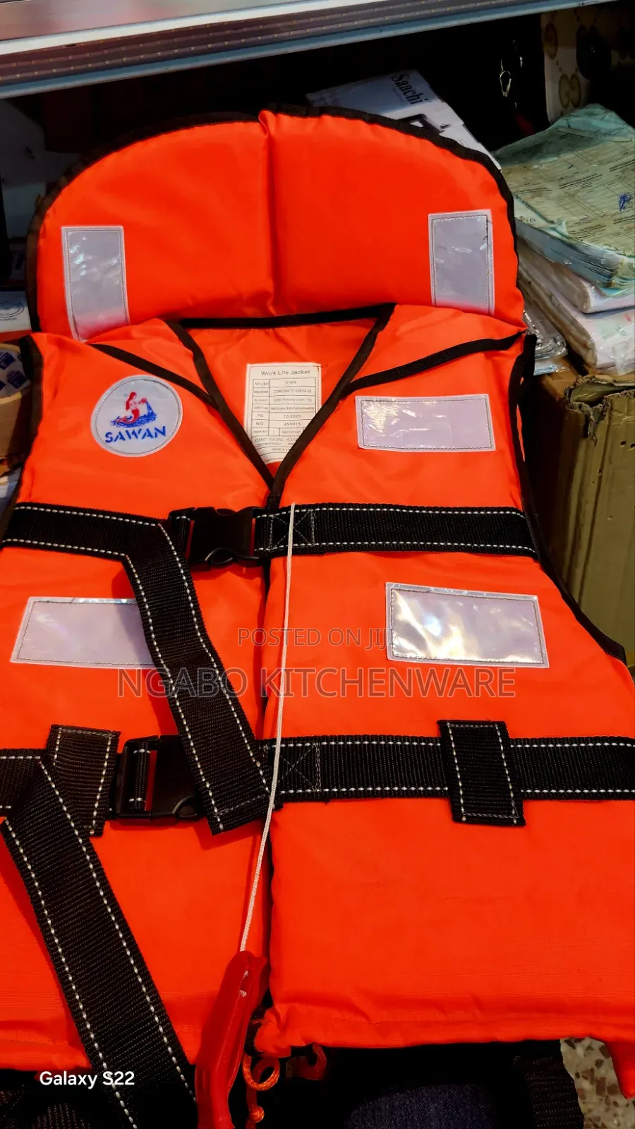 Life Jacket.
