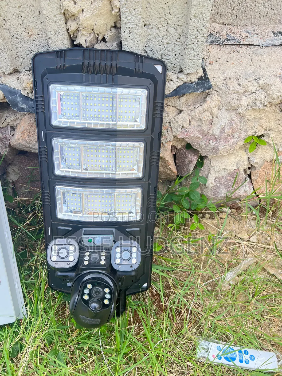 Solar Camera + Lighting 2 in 1 Street Light"