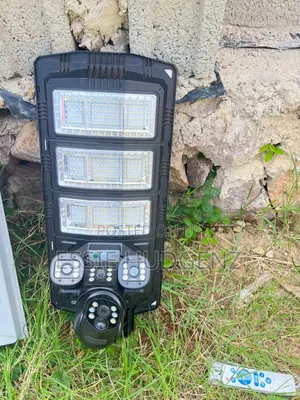 Solar Camera + Lighting 2 in 1 Street Light"