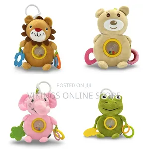 Lovely Animals Bed Stroller Hanging Baby Children Rattles Toy Soft