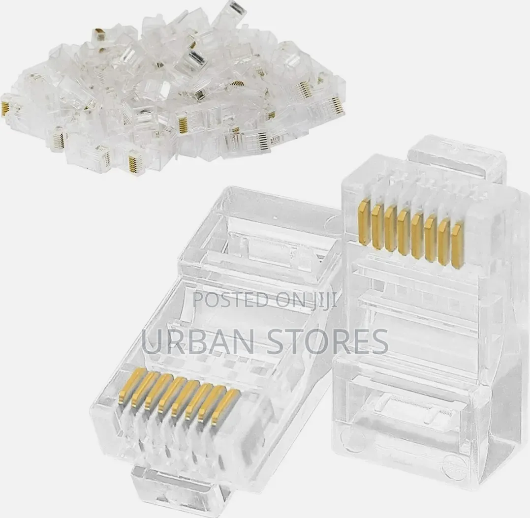 Cat6 RJ45 Connectors -100 Pack