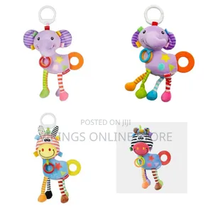 Lovely Animals Bed Stroller Hanging Baby Children Rattles Toy Soft