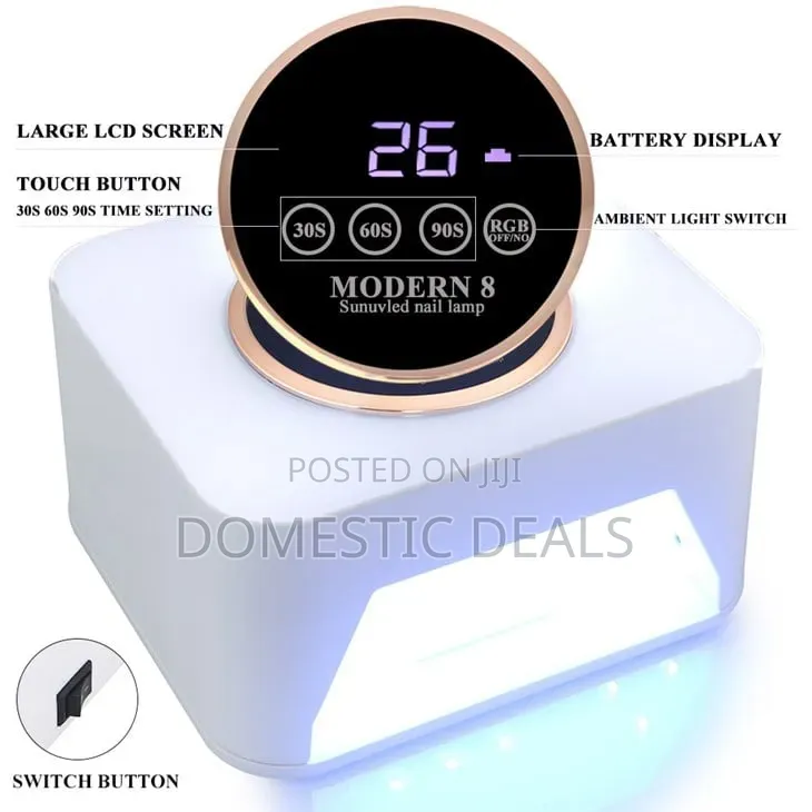 Modern 8 Brand Rechargeable Nail Dryer
