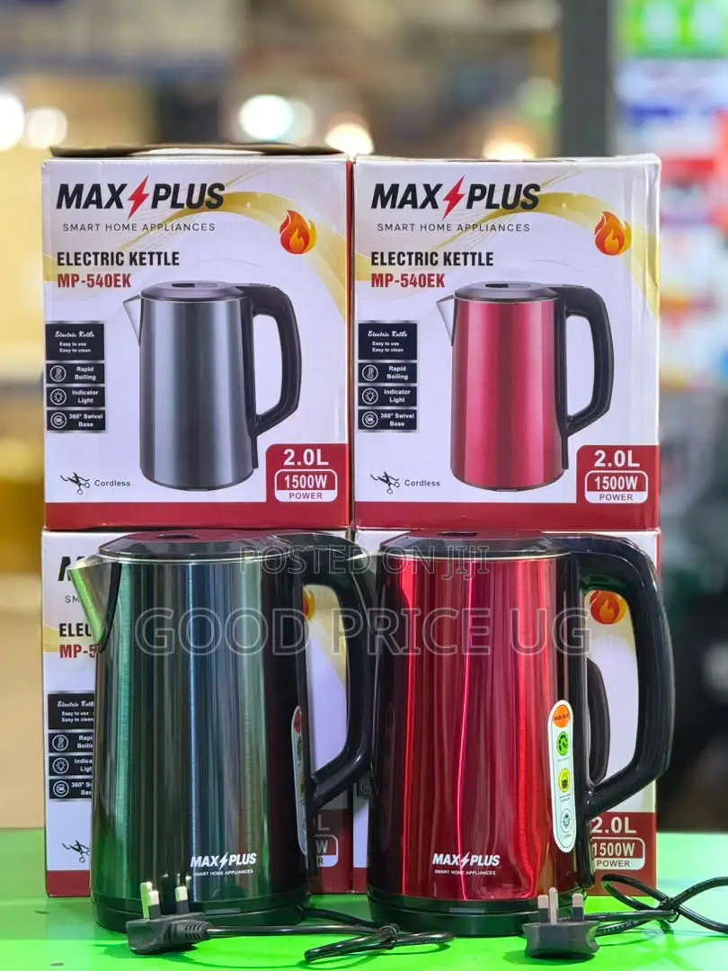 Max Plus Electric Kettle,2Ll MP-540EK.