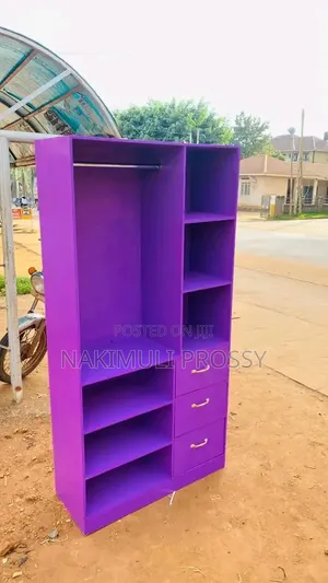 Purple Open Wardrobe