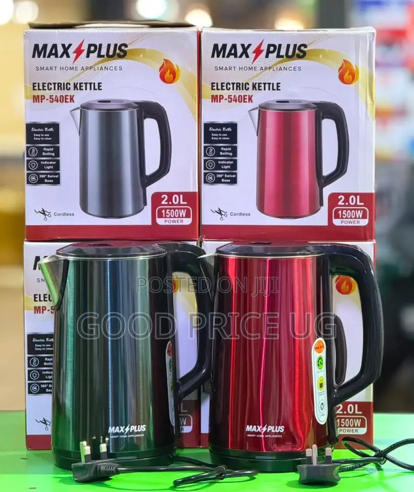 Max Plus Electric Kettle,2Ll MP-540EK.
