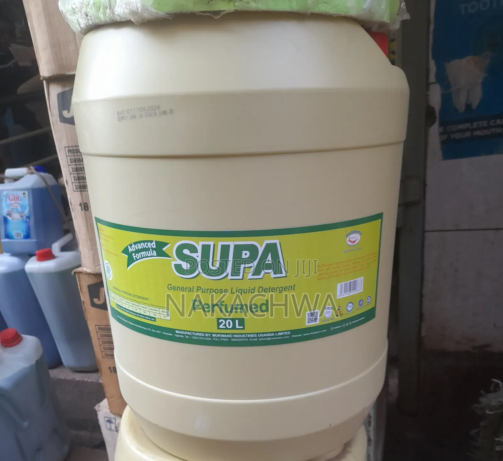 Perfumed Supa Multipurpose Liquid Detergent Soap