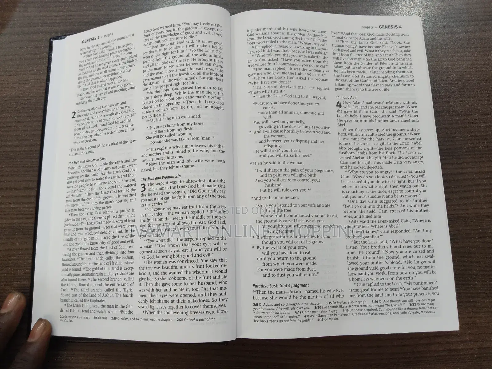 NLT Holy Bible Hard Cover - Black