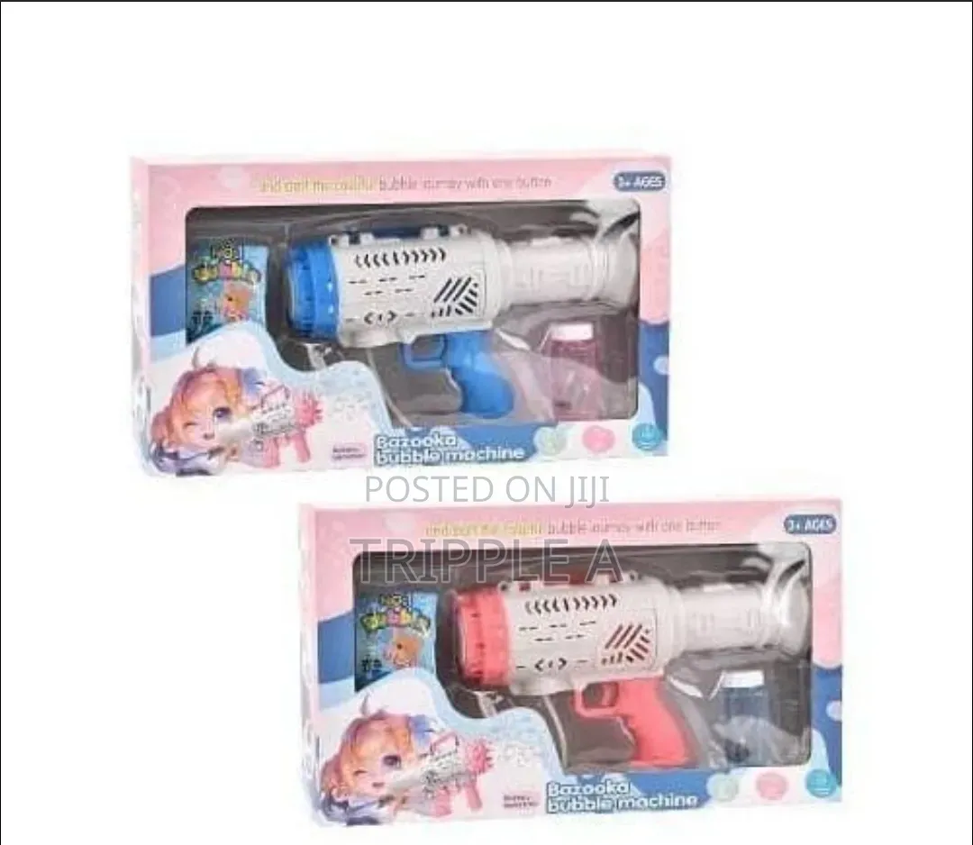Unique Kids Bazooka Bubble Machine Gun