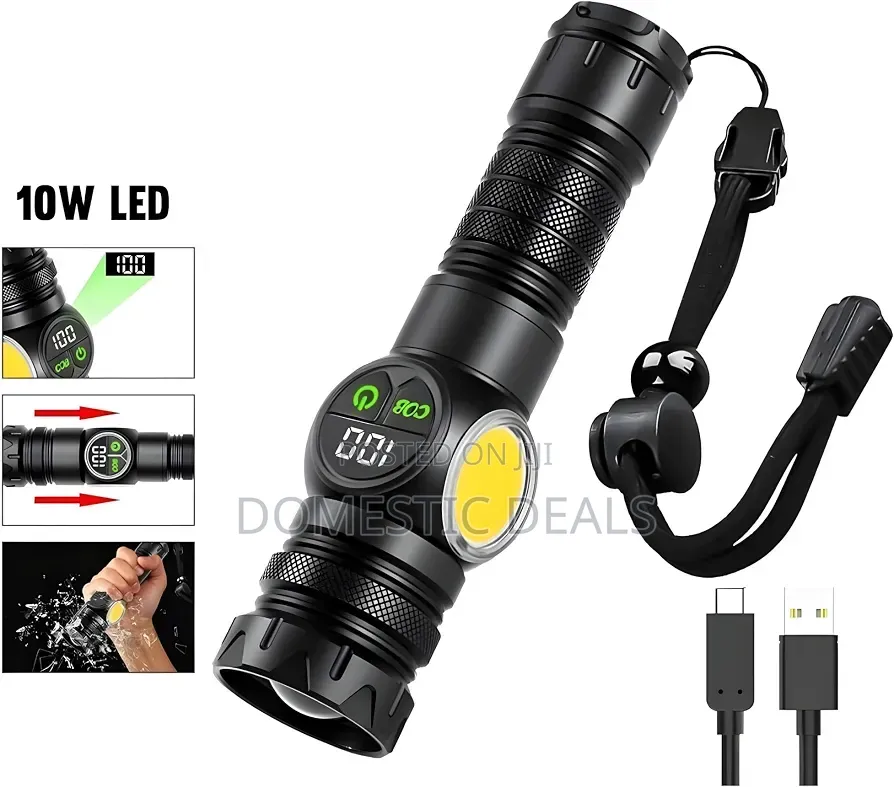 Ultra-Bright Waterproof LED Flashlight