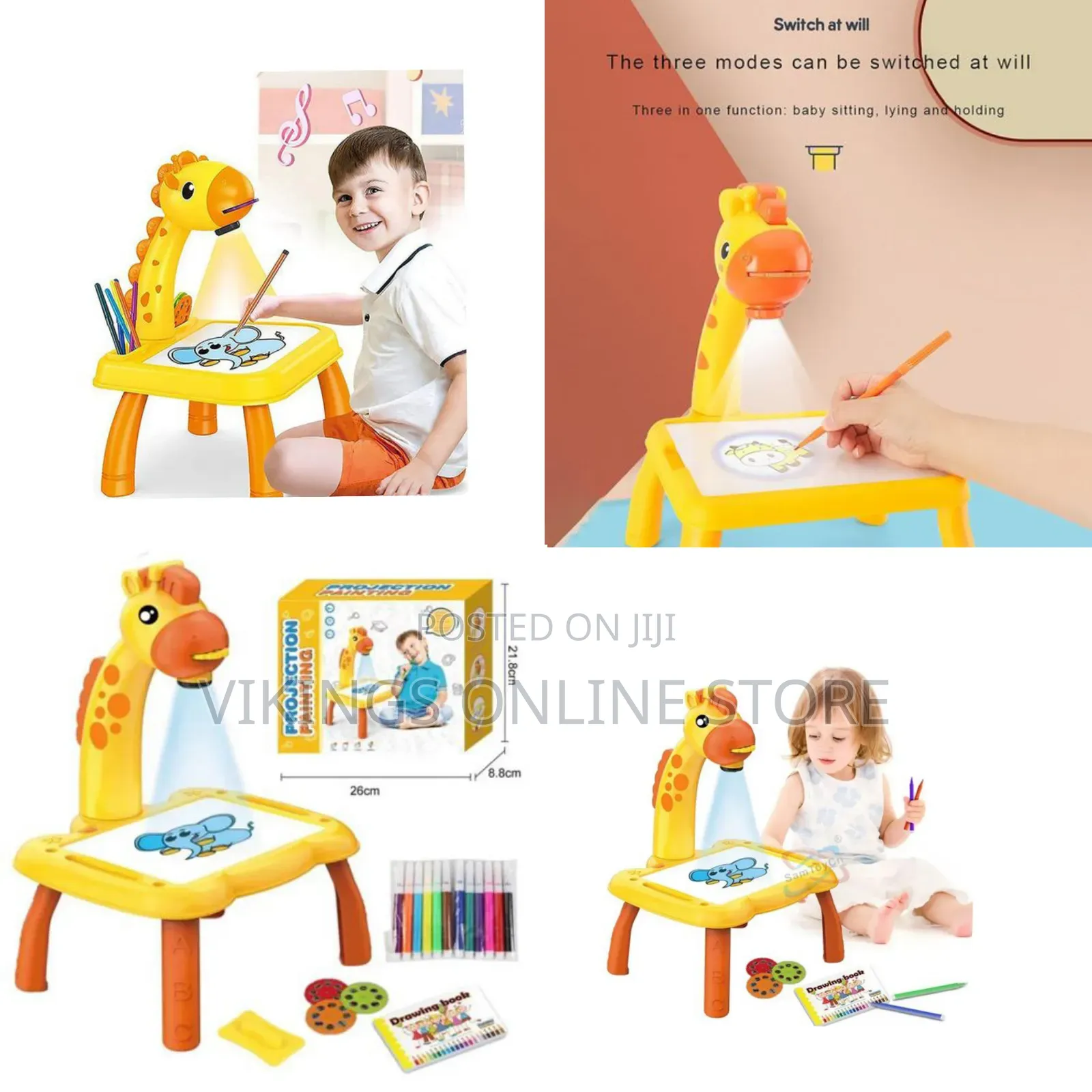Home Owill Drawing Projector Table for Kids, Trace and Draw Projector