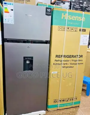Hisense 270-Litre Double Door Top-Mount Freezer Refrigerator