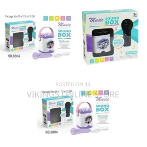 Children's Karaoke Machine, Portable Bluetooth Speaker With Wireless