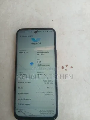 Honor X6C 128 GB Black