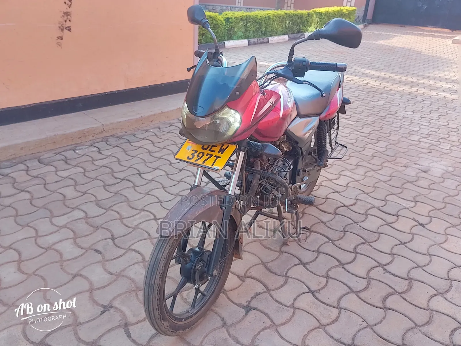 Bajaj Discover 125 2014 Red