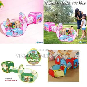 Jam Honey Jungle Animals 3 in 1 Combo Tunnel for Kids Tunnel Toys