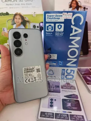 New Tecno Camon 50 Ultra 256 GB Silver