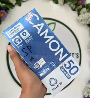 New Tecno Camon 50 Ultra 256 GB Black