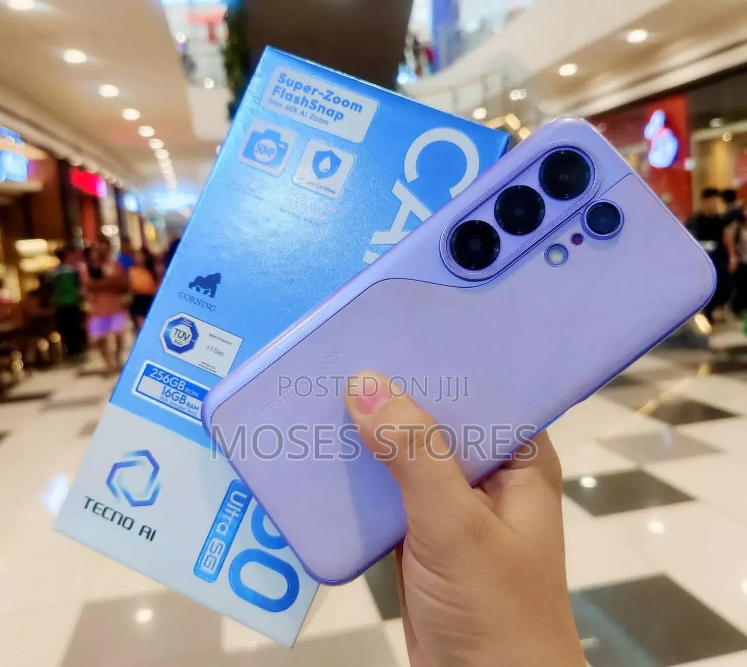 New Tecno Camon 50 Ultra 256 GB Pink