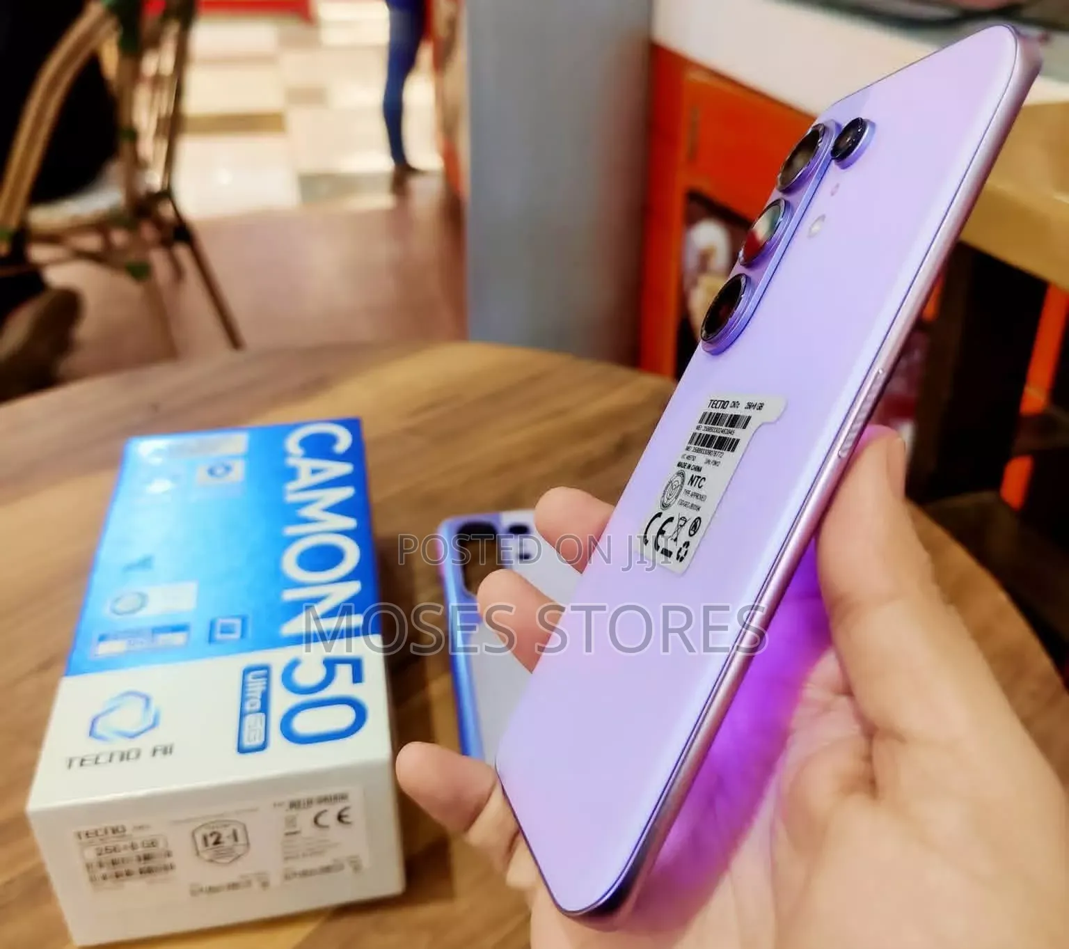 New Tecno Camon 50 Ultra 256 GB Pink