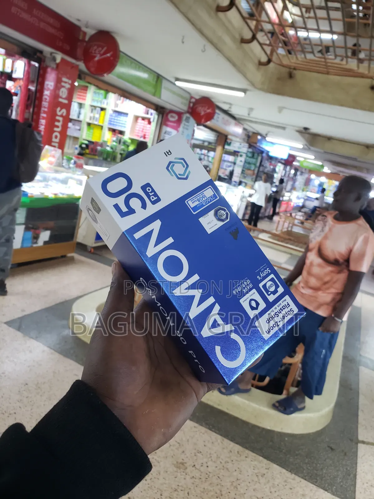 New Tecno Camon 50 Pro 256 GB Gray