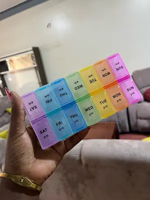 Rainbow (AM - PM) Pill Case Organizer