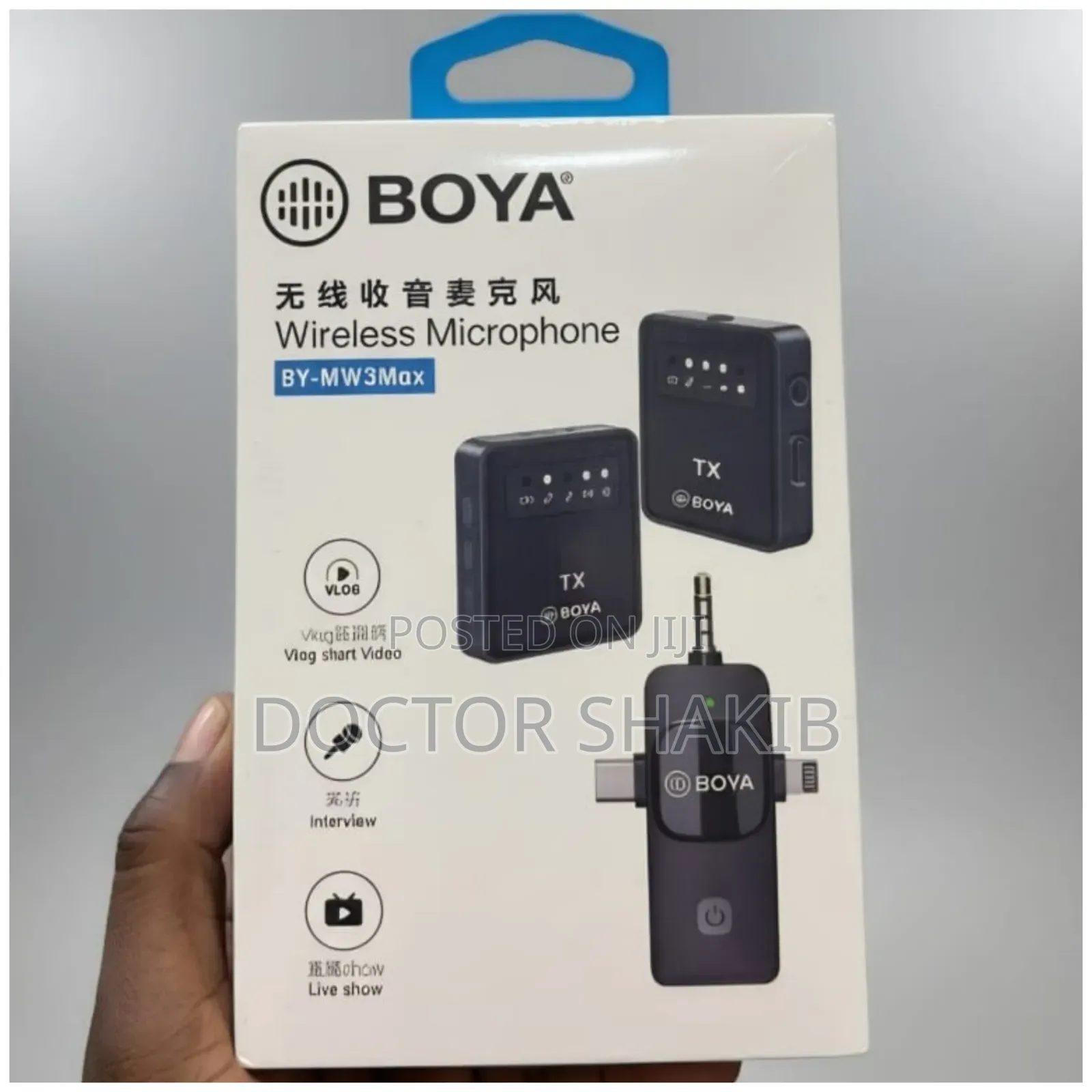 Boya BY-MW3MAX Wireless Microphone System