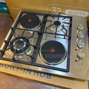 DIGIWAVE 2 Gas + 2 Electric Inbuilt Gas Hobs \\ DWGC2013S