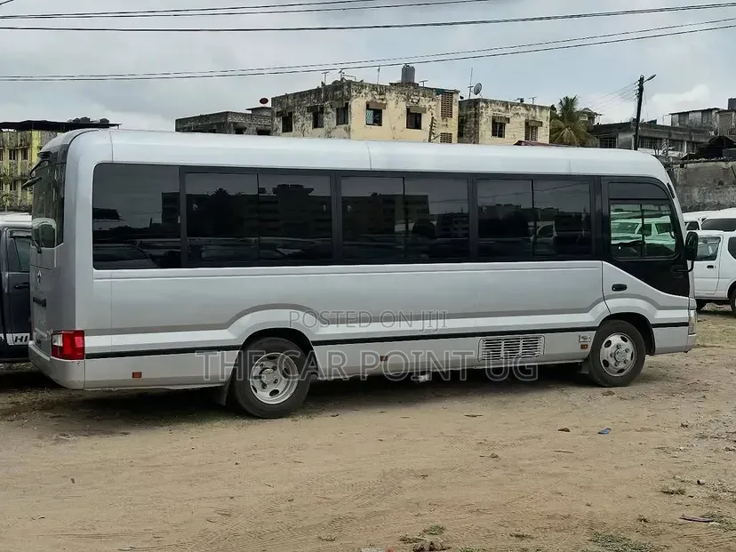 Toyota Coaster 2018 Silver