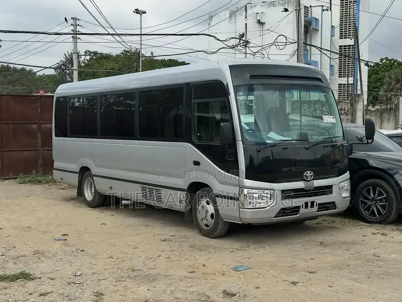 Toyota Coaster 2018 Silver