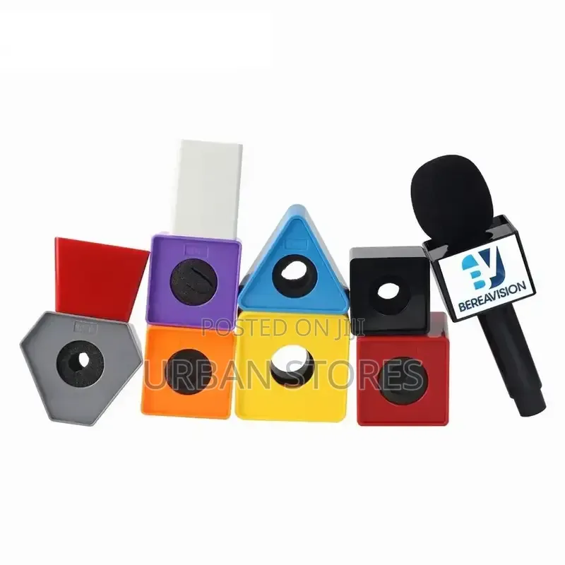 Microphone Cover Logo Flag Station