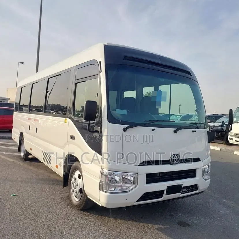 Toyota Coaster 2018 White