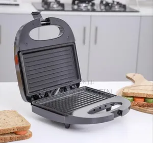 Portable Powerful 700W 2 Slice Grill Maker With Non-Stick Plates 