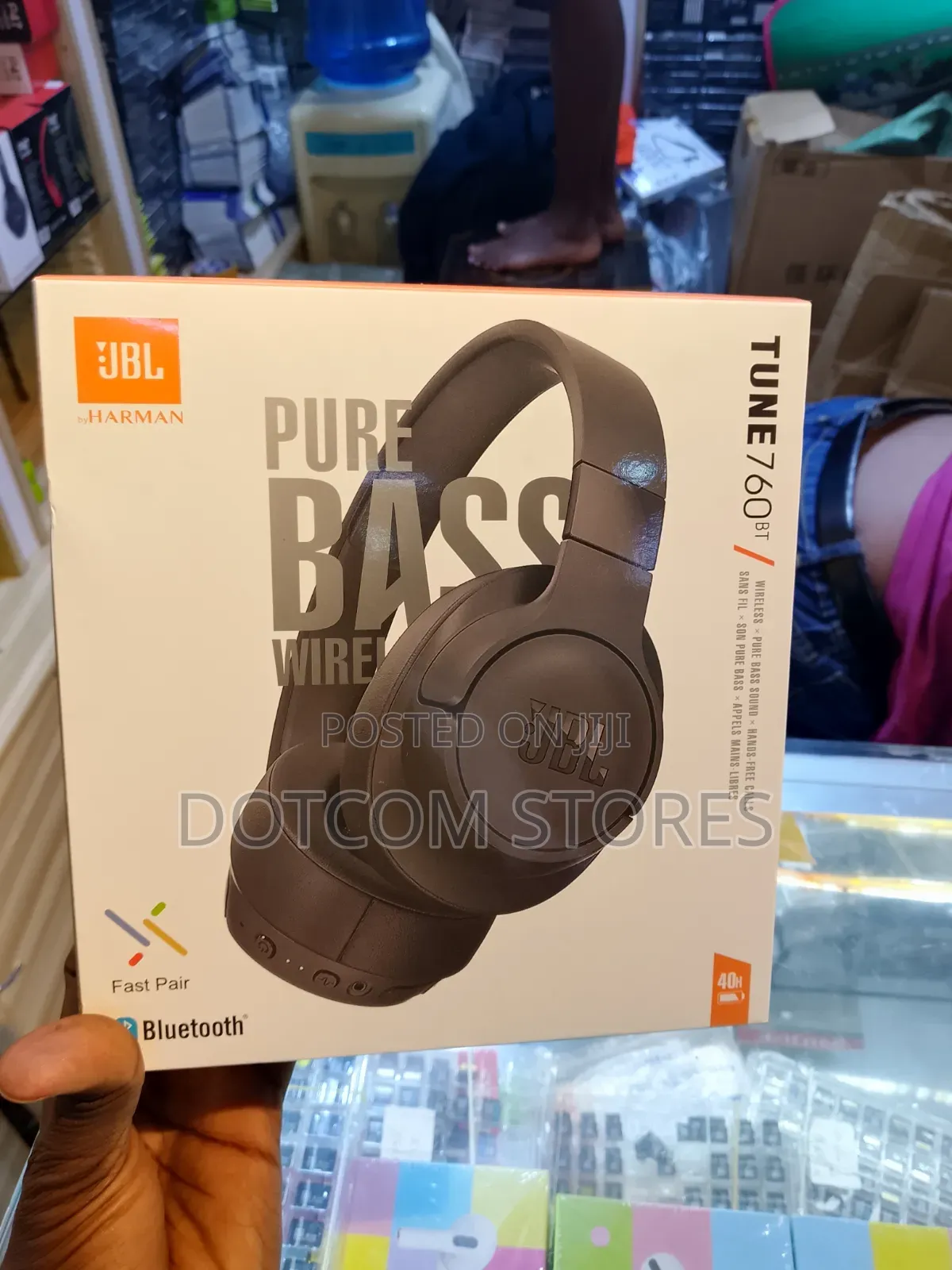 JBL Tune 760BT Wireless Over-Ear Bluetooth Headphones