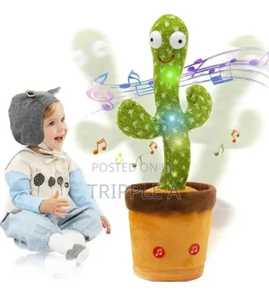 Active Talking Singing Dancing Cactus Toy