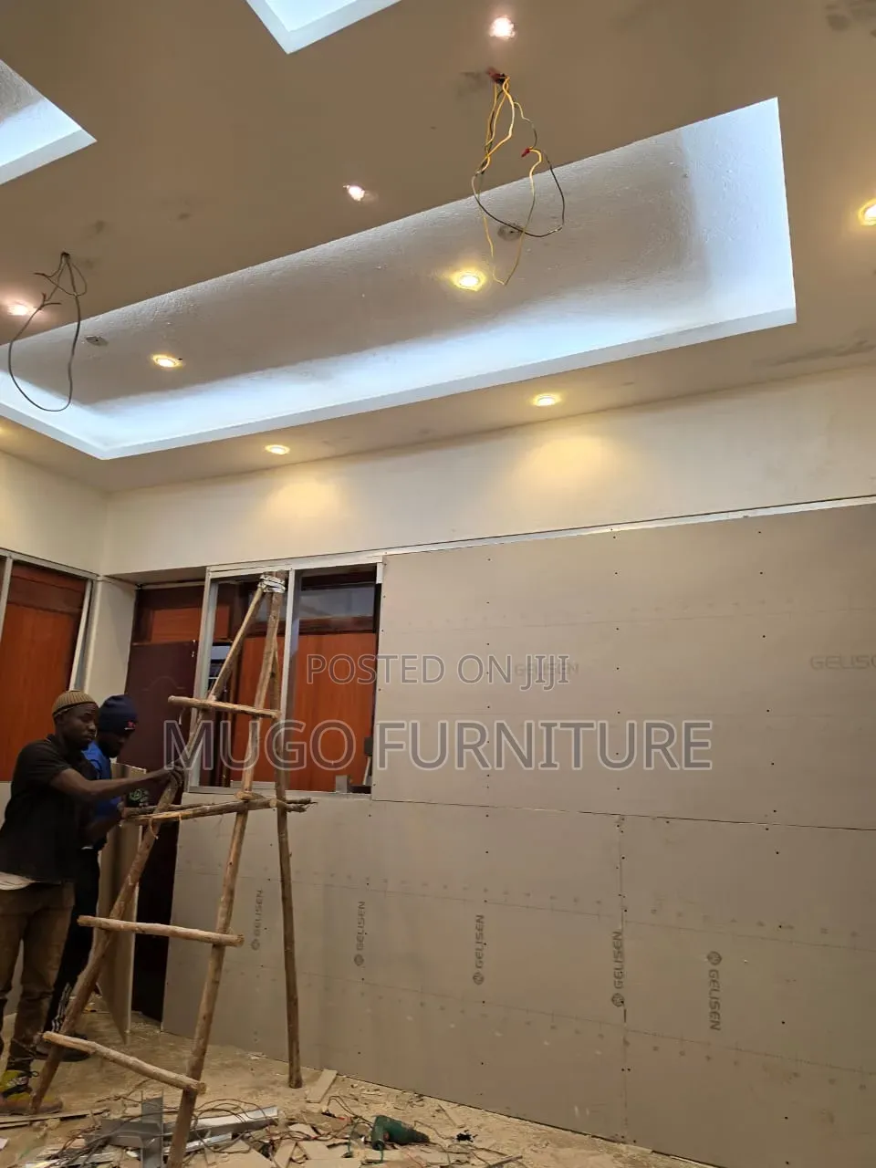 Gypsum Ceiling and Wall Partitioning