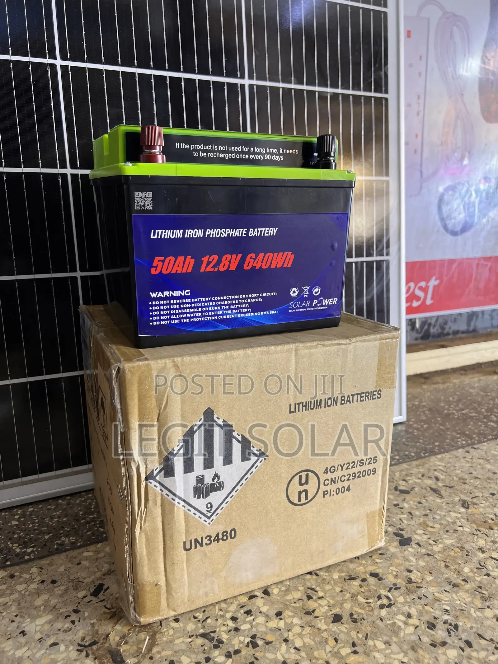 Lithium Phosphate Battery 12v/50ah