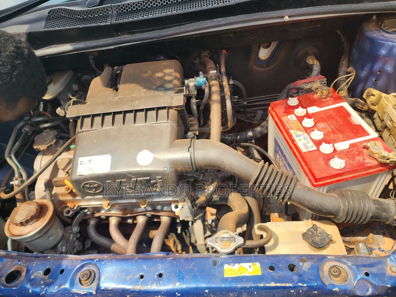 Toyota Vitz 2002 Blue