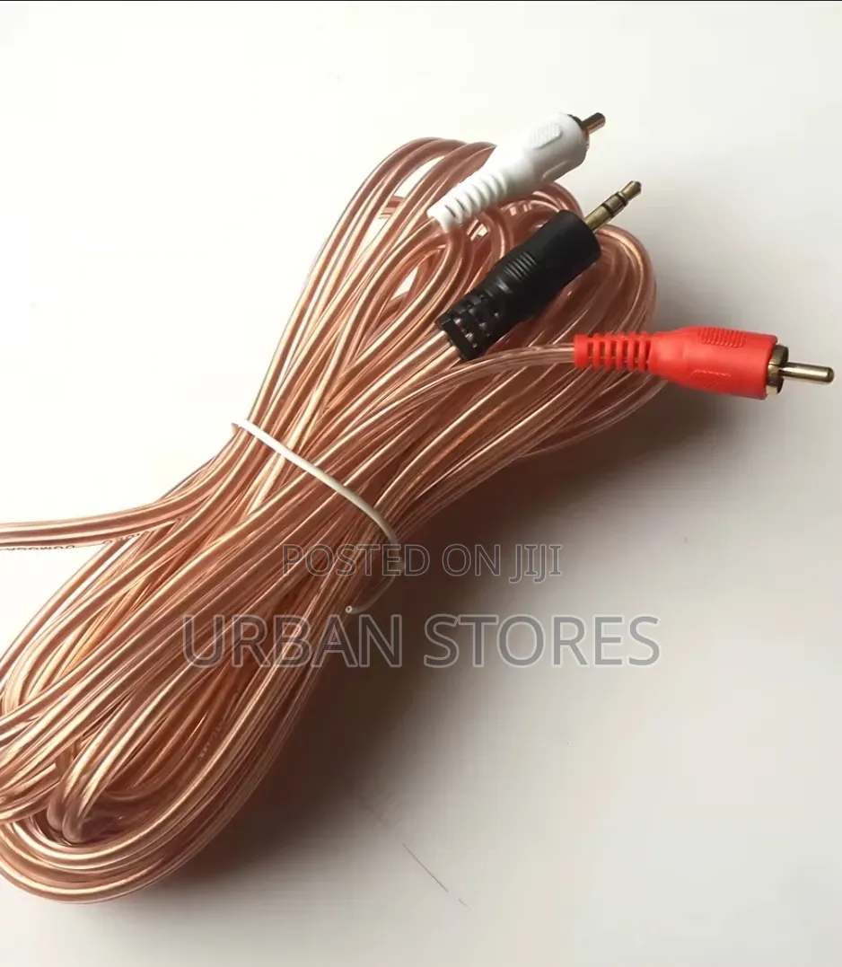 10-Meter Audio Cable Pin to Banana