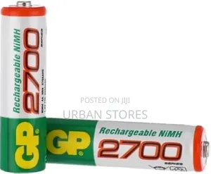 GP Rechargeable 2700mAh AA High-Power Batteries