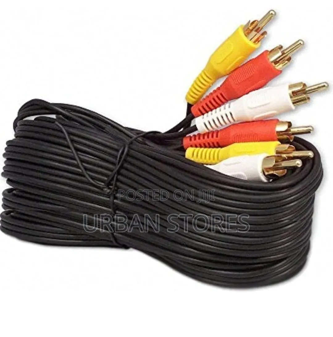 20-Meter RCA Cable Banana Cable Banana Pin