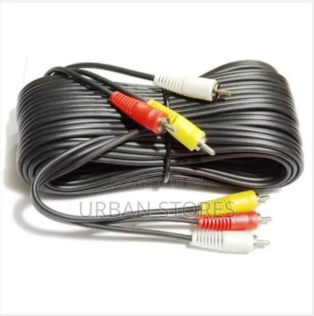 20-Meter RCA Cable Banana Cable Banana Pin