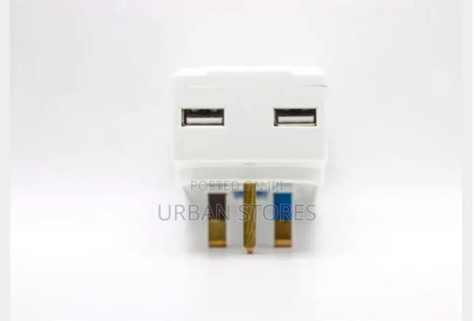 Multiplug With 2 X USB 13 Amps - 3 Pin