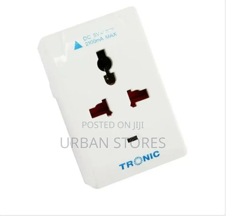 Multiplug With 2 X USB 13 Amps - 3 Pin