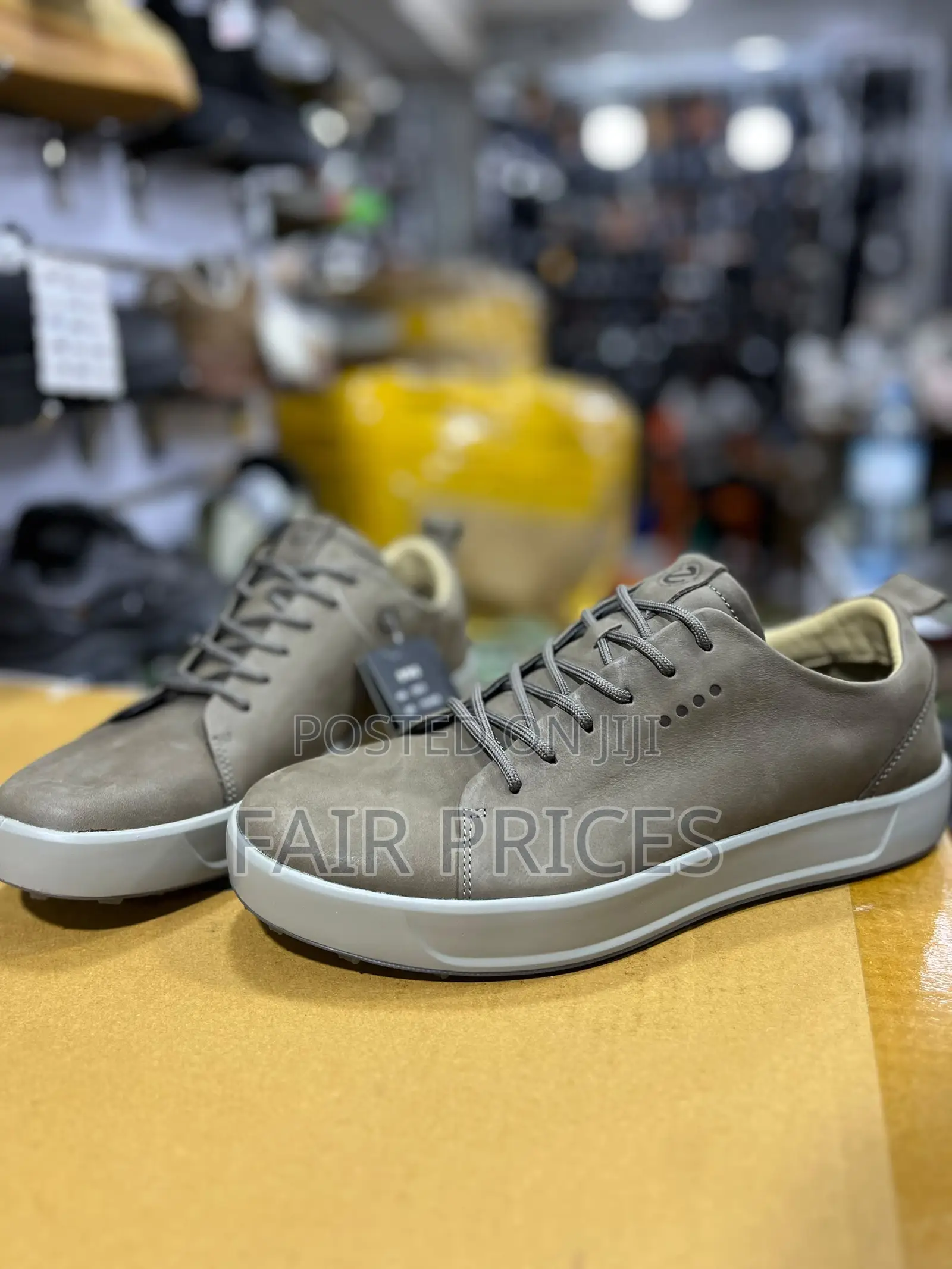 Ecco Leather Sneakers