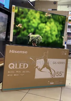 Brand New Hisense 55”inches QLED Q6 Series UHD TV