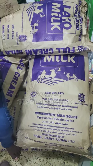 Lato 25kg Milk Powder for Sale at 410,000shs Per Carton